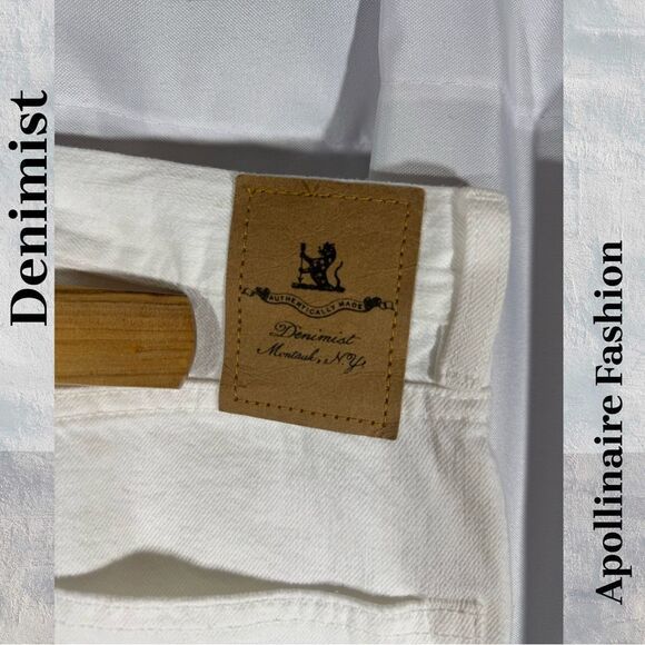 DENIMIST TERI WIDE LEG JEAN IN WHITE WASH SIZE 27 NEW - Picture 4 of 6